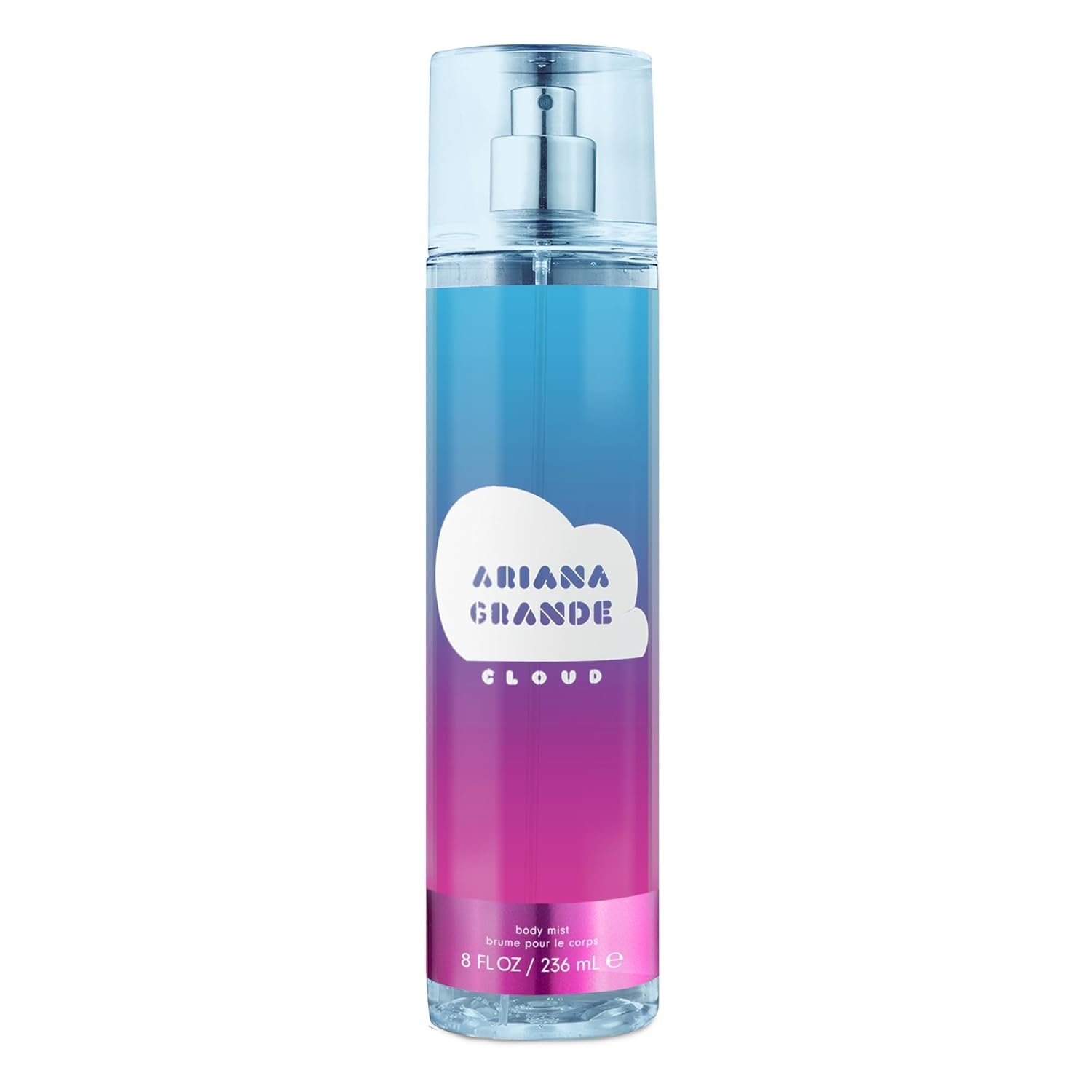 Ariana Grande Cloud Body Mist – Warm Gourmand Fragrance for Women – Women’s Perfume with Notes of Lavender, Coconut, Vanilla & Pear – 8 Fl Oz